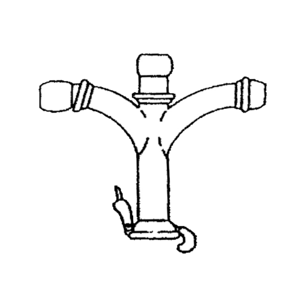 Art. 152 - Anfor 3-way crossing, galvanized
